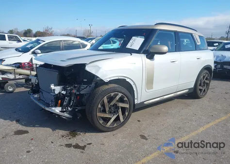 2025 Mini Countryman Cooper S z USA, uszkodzony, nr VIN WMZ23GA05S7T70121